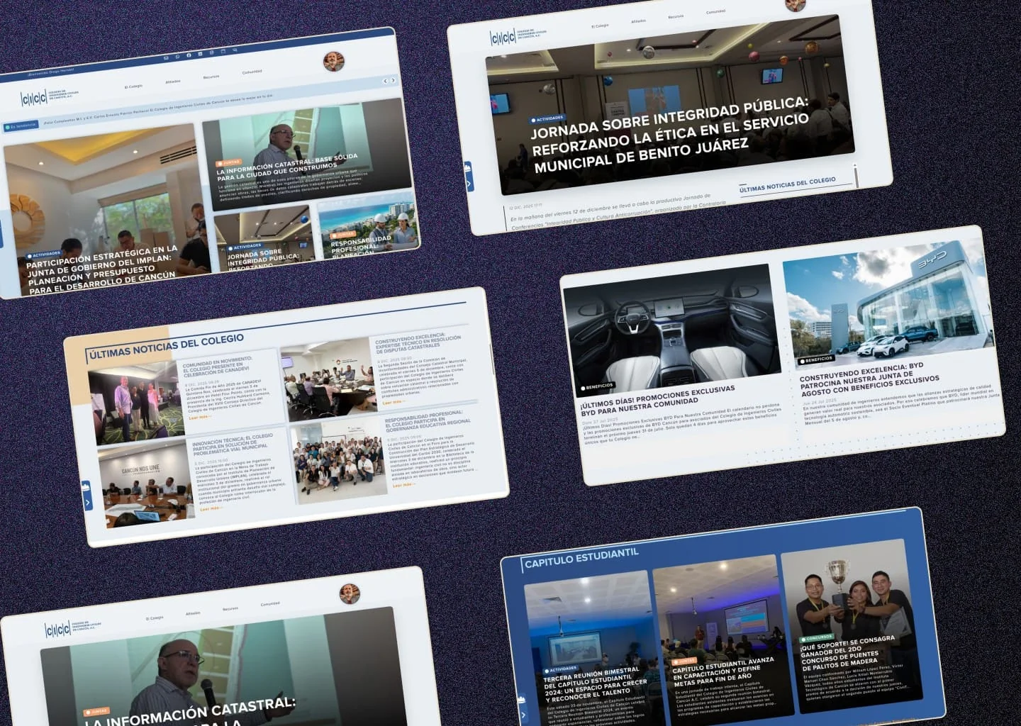 Portal de Noticias y Blog Institucional