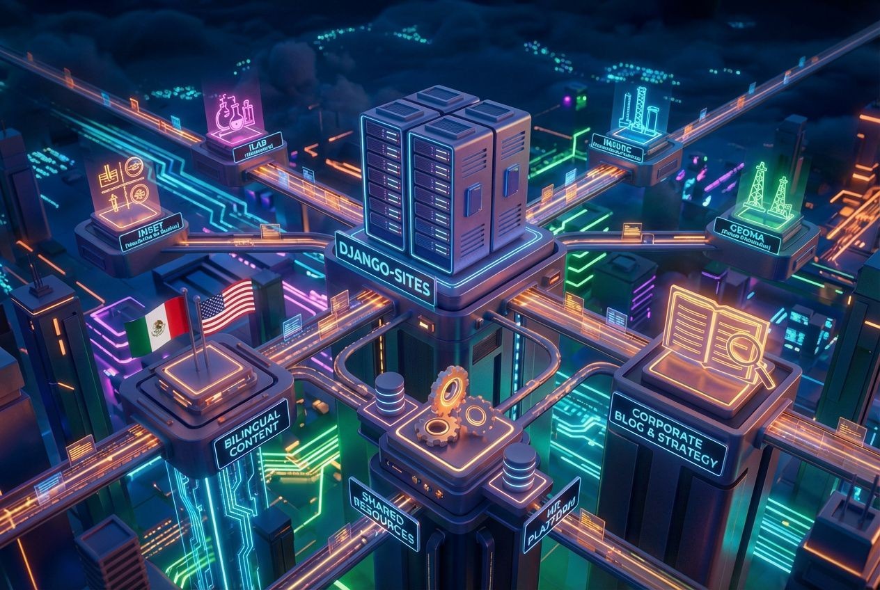 Ecosistema Digital con Django-Sites
