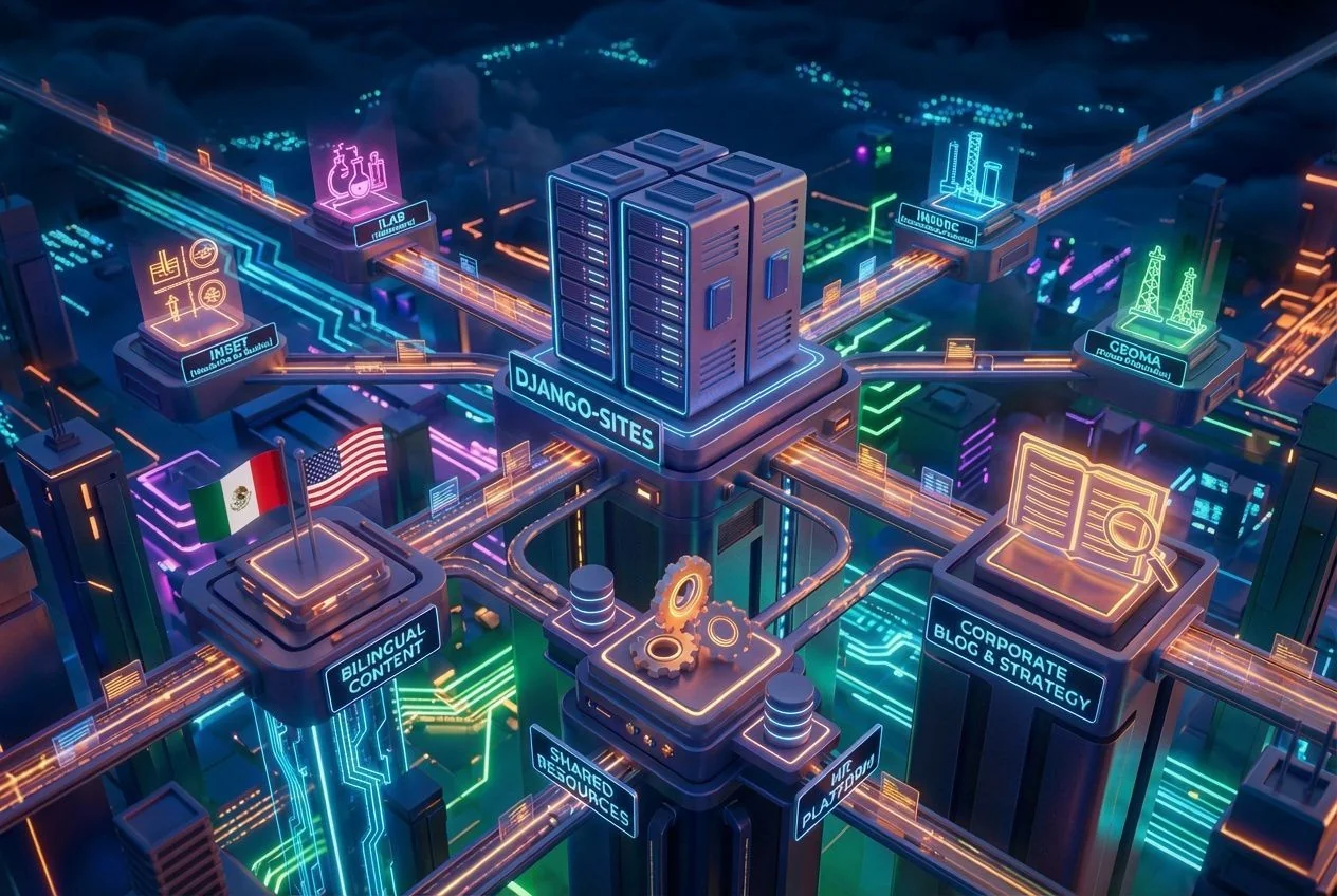 Ecosistema Digital con Django-Sites